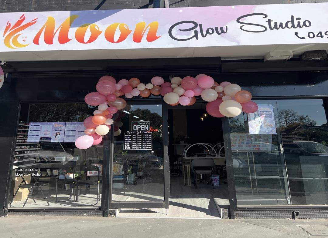 Moon Glow Studio shop front